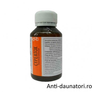 Insecticid profesional de contact anti gandaci140 mp - Cypertox FORTE 100 ml