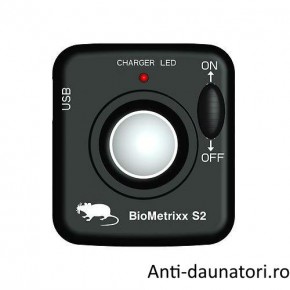 Aparat ultrasunete impotriva soarecilor si sobolanilor  - Pest BioMetrixx S2