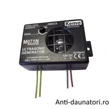 Ultrasonic Generator M071N anti jder, soareci, sobolani, pasari, animale