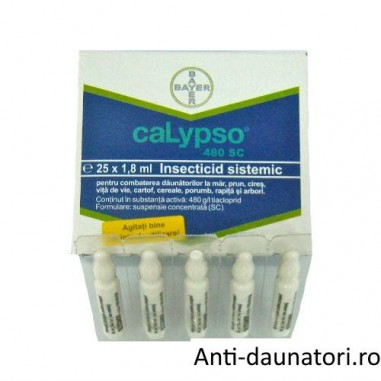 Insecticid sistemic combaterii daunatorilor Calypso 480 sc 1,8 ml
