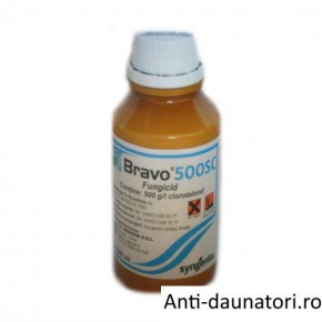 Fungicid de contact cu spectru larg de combaterea bolilor Bravo 500 sc 200 ml