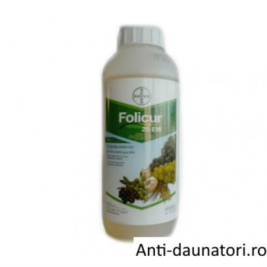 Fungicid sistemic triazolic pentru combaterea bolilor Folicur Solo 250 ew 100 ml