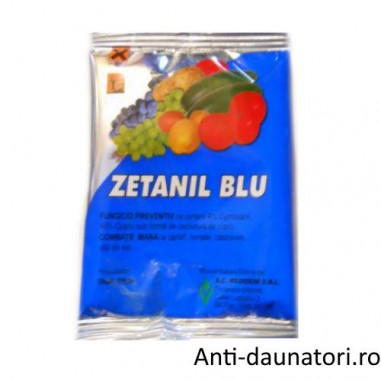 Fungicid sistemic local si de contact pentru combaterea manei Zetanil blu 300 gr.