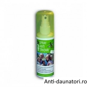 Helpic Spray anti tantari cu substante active pe baza naturala ce se aplica pe piele 100 ml
